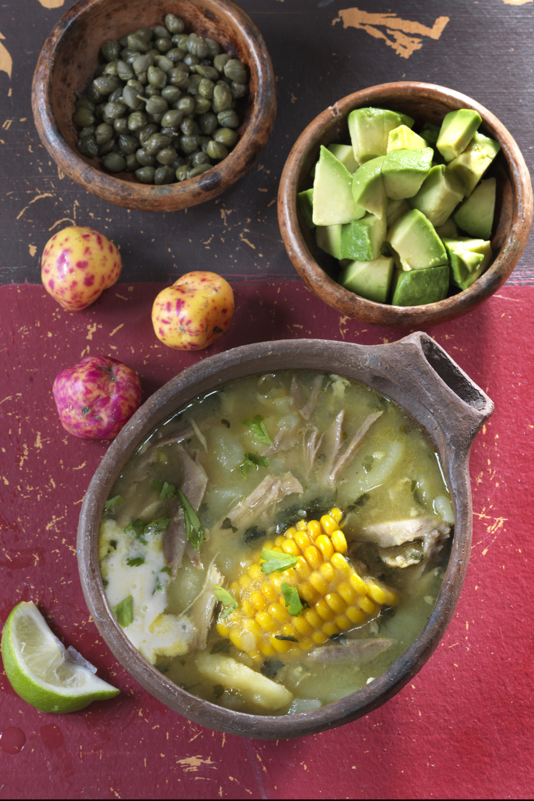 Aijiaco, soupe de Colombie